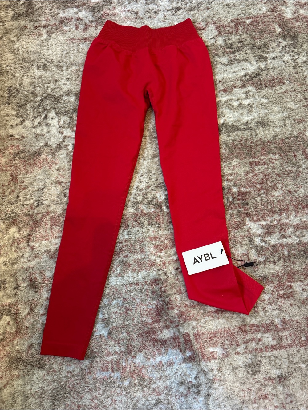 AYBL women’s Bright Red Active Leggings